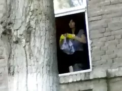Asiático adolescente salta sobre un gran marrón como un videos pornos caseros de señoras jefe